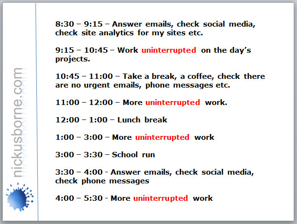 freelance-schedule-lg freelance work schedule
